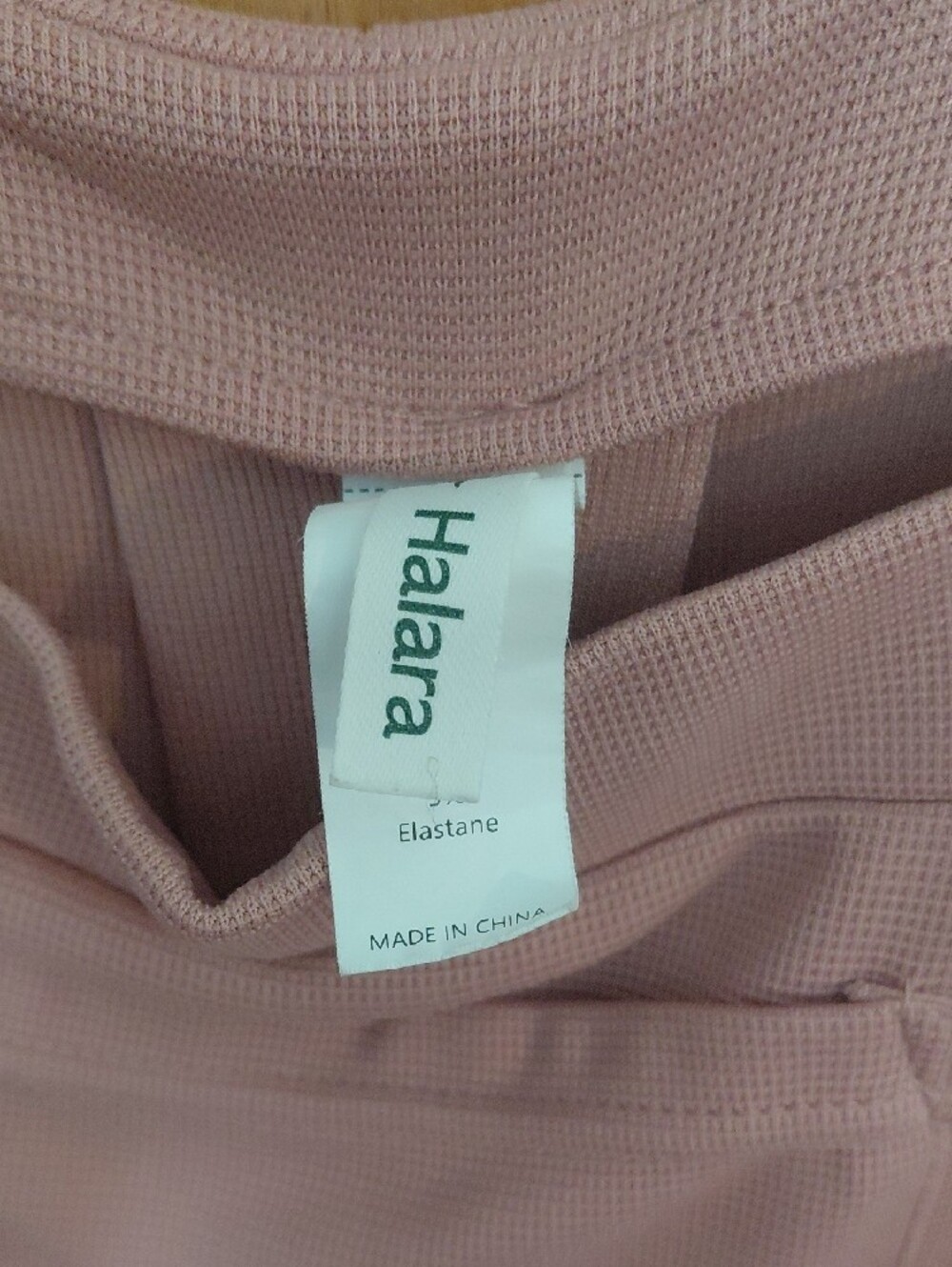 NWOT HALARA Mauve Pink Relaxed Jumpsuit - Picture 2 of 5